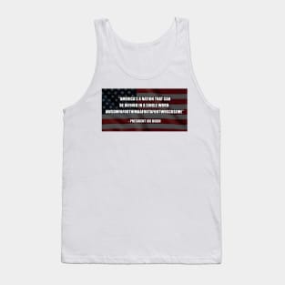 Biden quote Tank Top